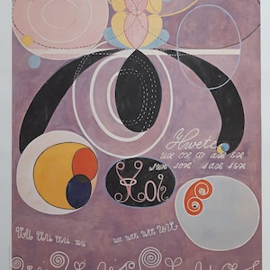 Hilma af Klint original art poster