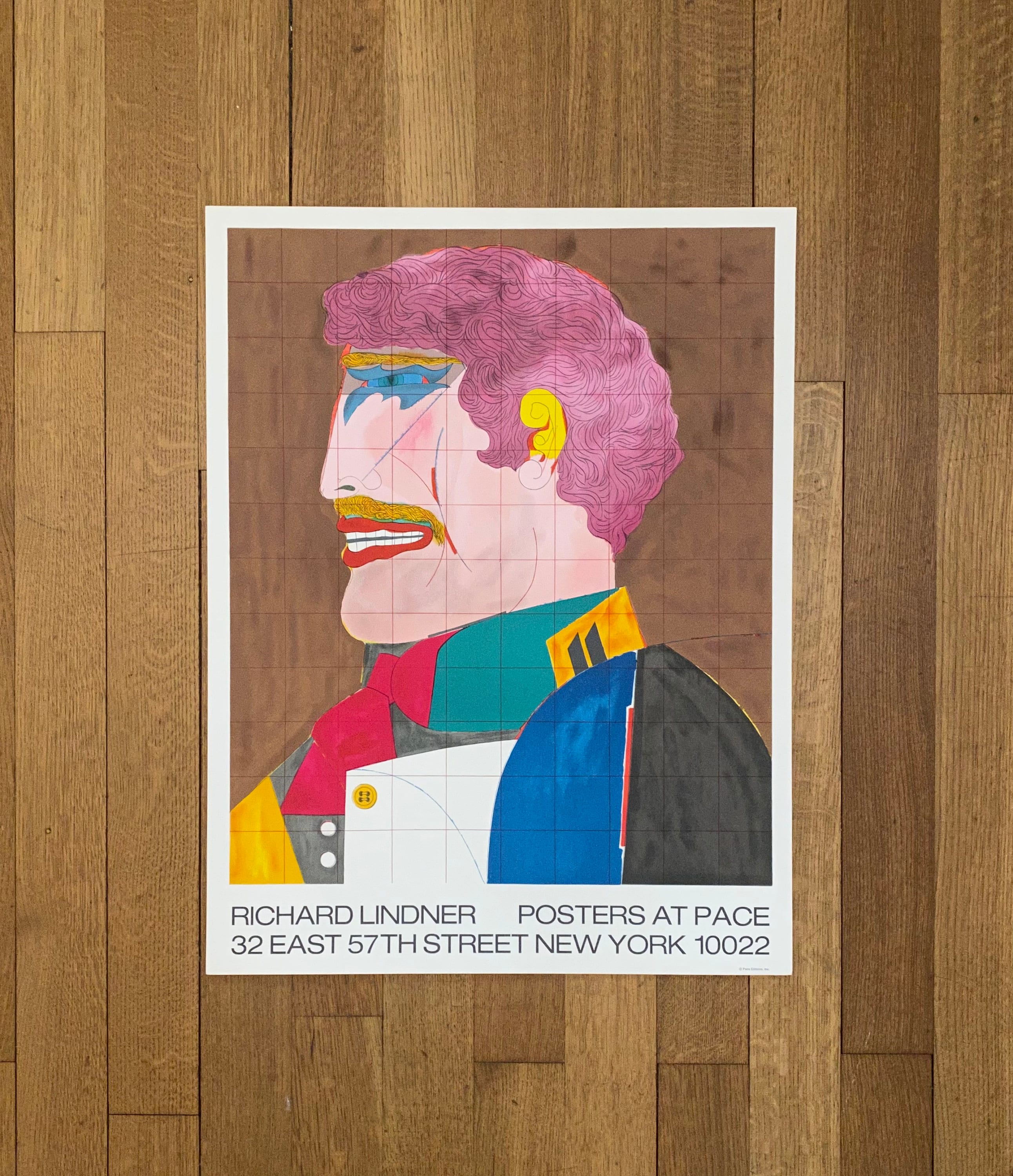 FIAC 1980年/リチャード リンドナー/ポスター GALERIE MAEGHT/リチャード・リンドナー【Richard Lindner