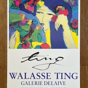 Walasse Ting Poster - Etsy