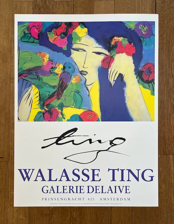 Walasse Ting Original Art Poster - 23.6