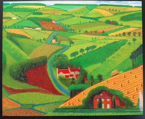 David Hockney Art Print 