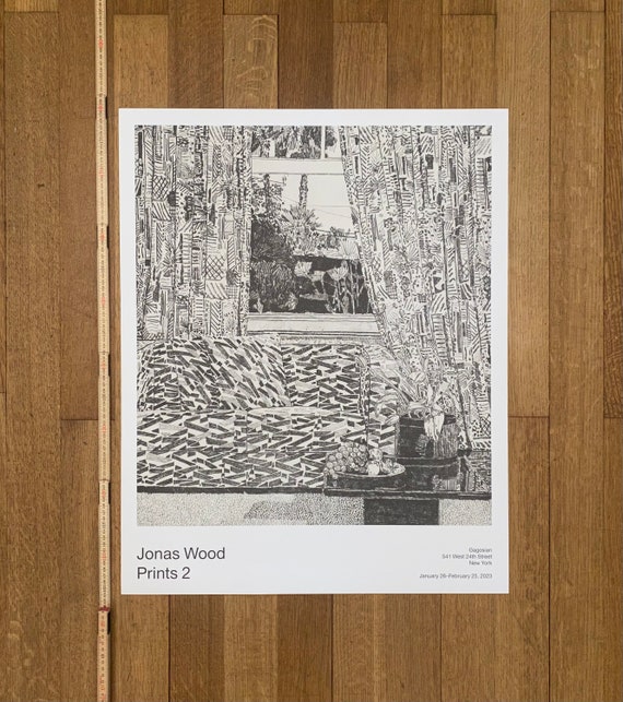 Jonas Wood Original Art Poster - 24.0