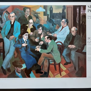 Sandy Moffat original exhibition poster - 17.7"×25.2" (45×64cm)