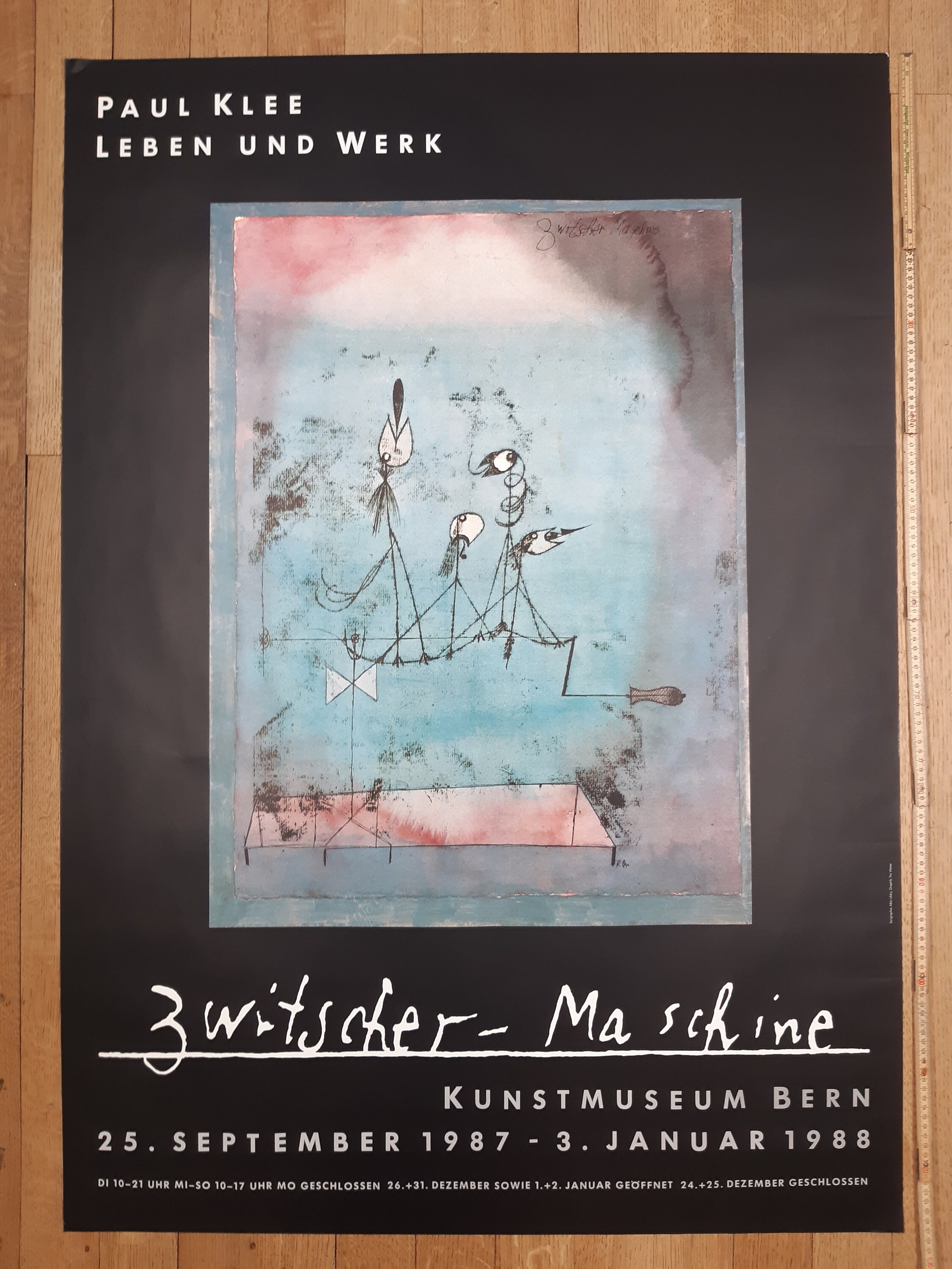 Paul Klee großes Museumsplakat - 90,5×128 cm - Etsy.de