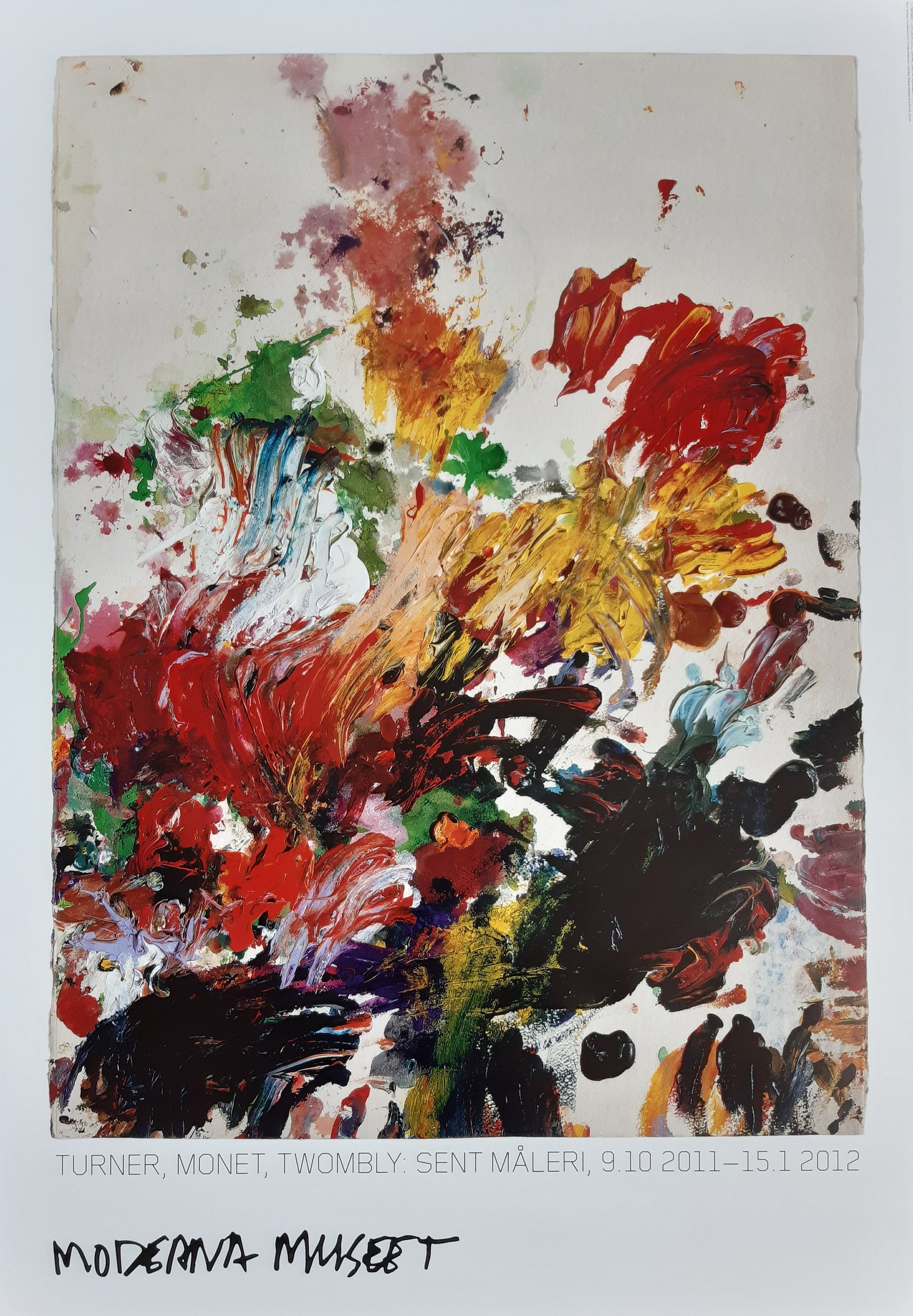 Cy Twombly Art Exhibition Poster - 27.6 Cy Twombly Art Exhibition Poster - 27.6