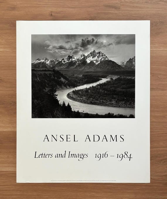 アンセル・アダムス Ansel Adams 写真　ポスター アンセル・アダムスのオリジナル写真ポスター（使用済み） - 25.6