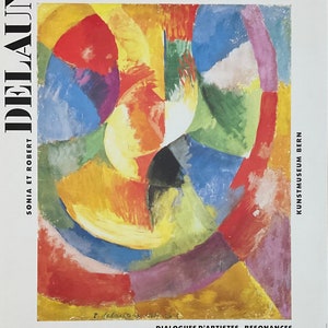 Sonia & Robert Delaunay Originalkunstwerk - 90,5×127,5 cm