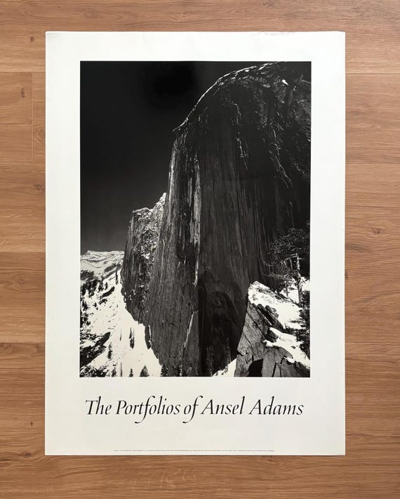 Ansel Adams | Moon and Half Dome, Yosemite National Park, CA (1929