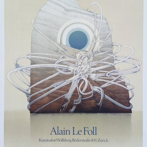 Pôster de arte vintage de Alain Le Foll - 17,9"×24,4" (45,5×62 cm)