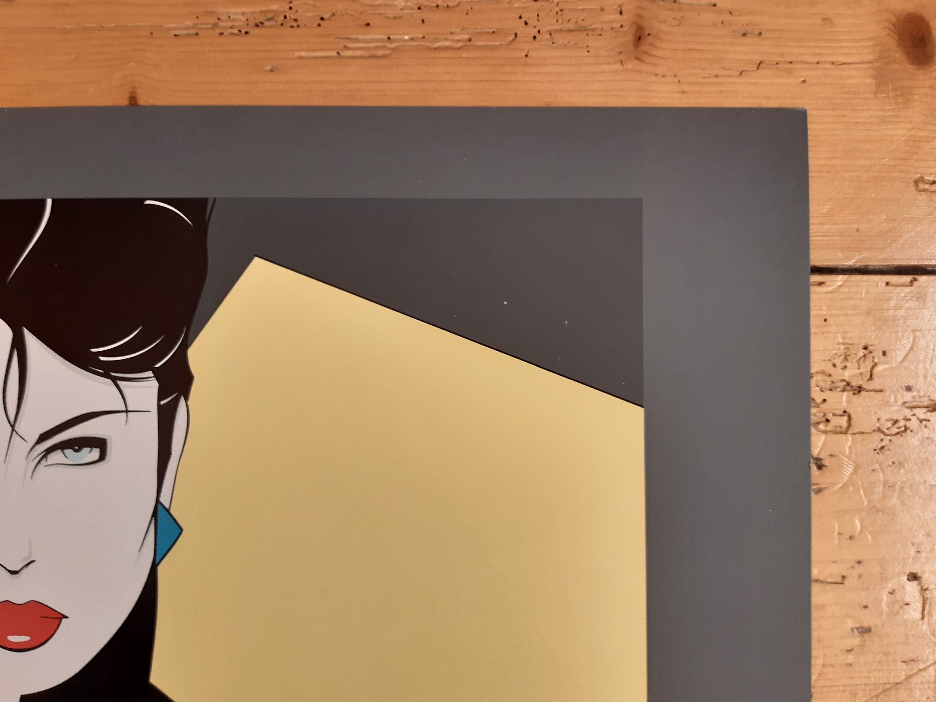 ナゲル Nagel Patrick Nagel 2枚セット ヴィンテージ 年代物 PATRICK NAGEL (American, 1945-1984). Posing with Panther