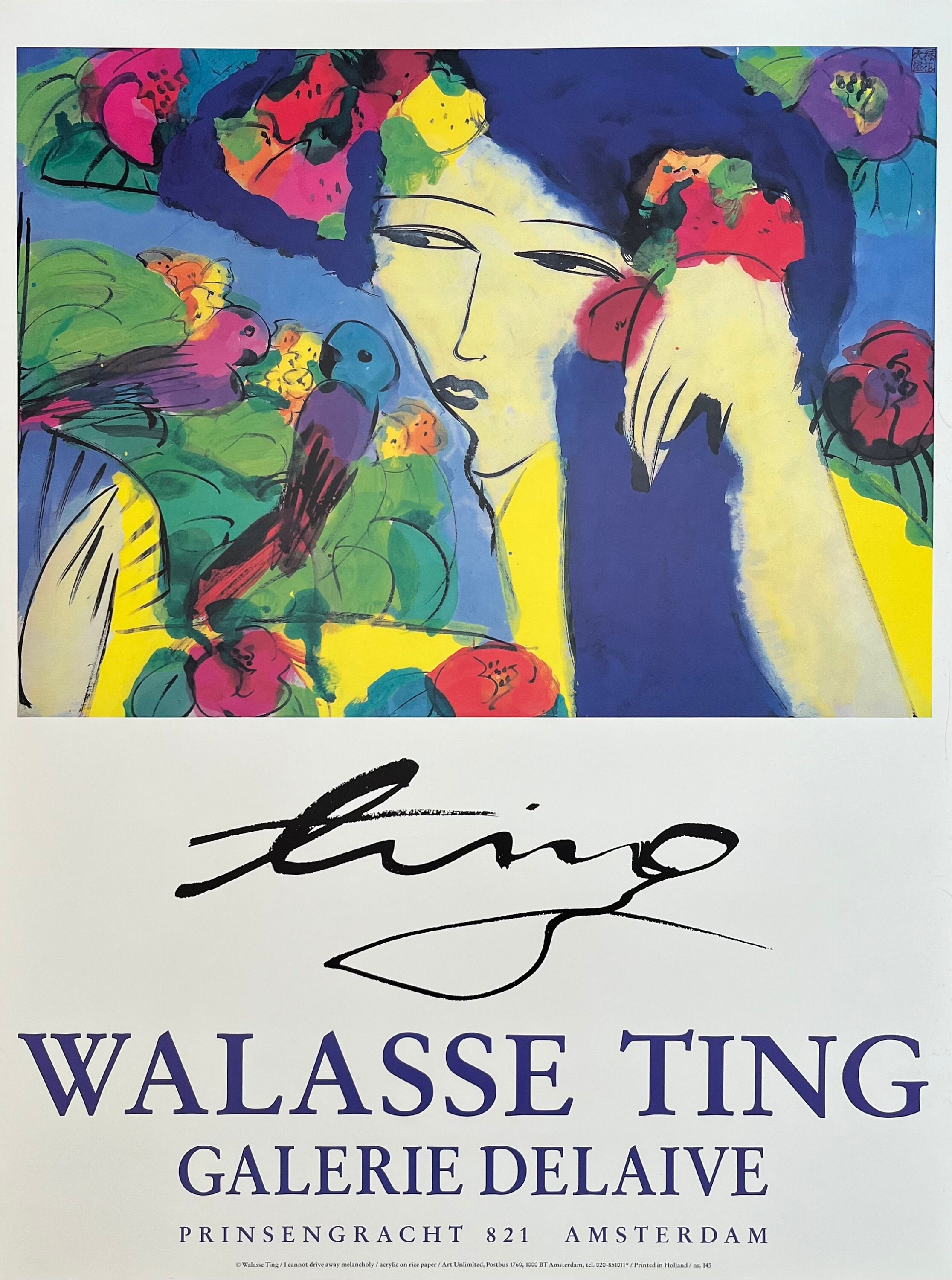 Walasse Ting , le Voleur de fleurs - YouTube
