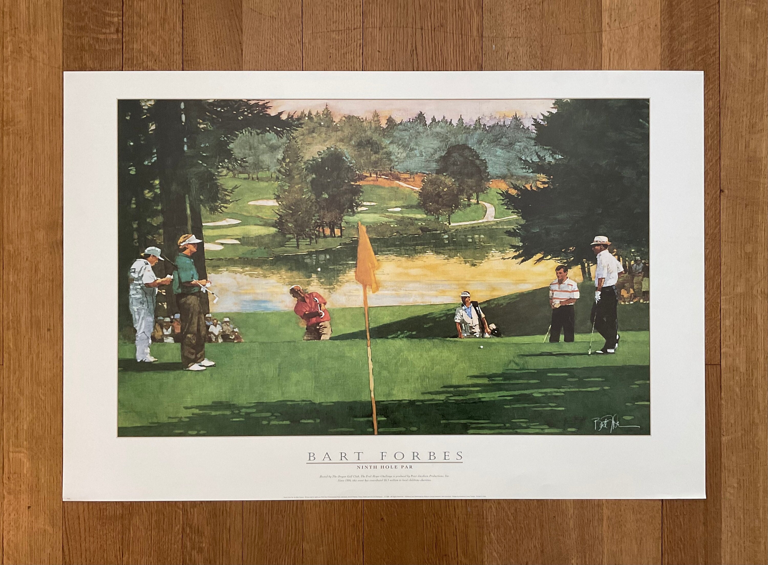 Bart Forbes Original Art Poster - 36.0