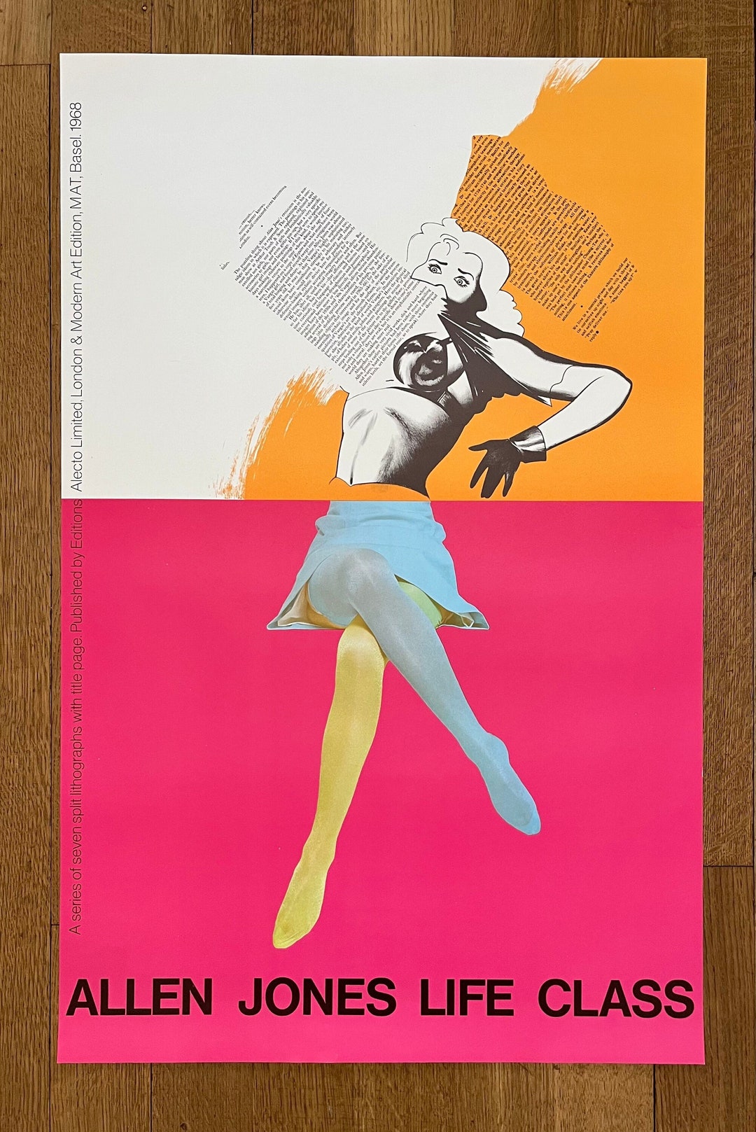 アレン・ジョーンズ Allen Jones post card ALLEN JONES アレンジョーンズ画集 英文 ポップアート(アレン
