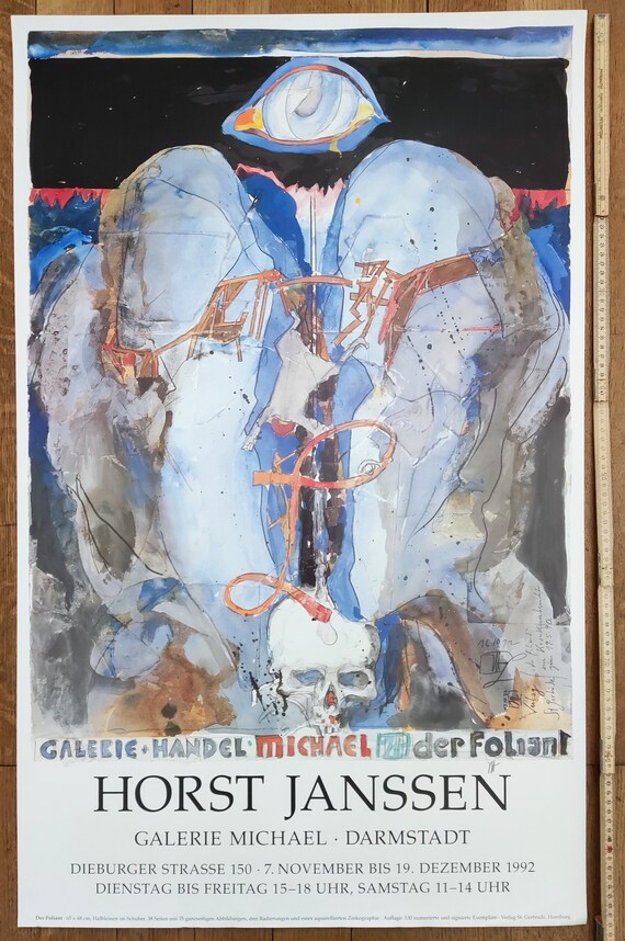 Horst Janssen Der Foliant. サイン入り Horst Janssen Der Foliant. サイン入り 【公式通販】