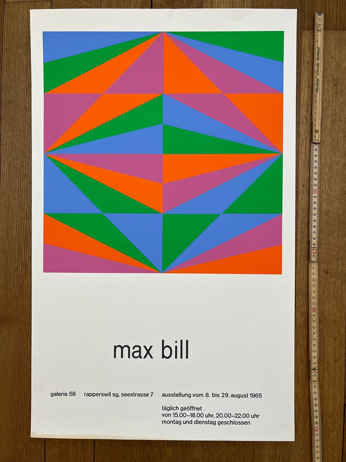 Max Bill Original Poster - 17.7