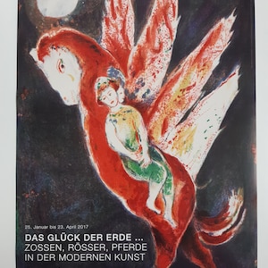 Marc Chagall original art poster - 23.2&quot;×33.1&quot; (59×84cm)