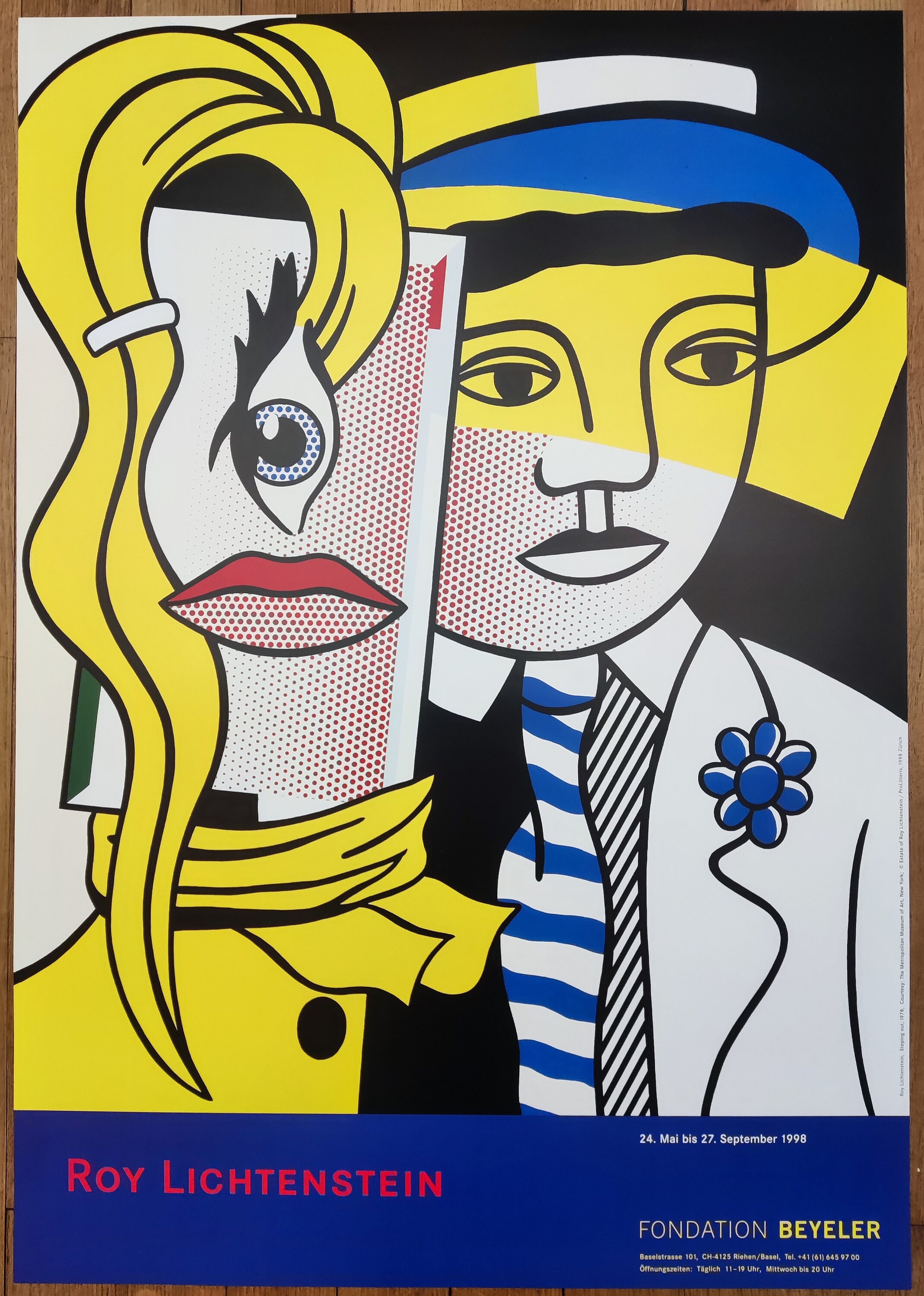 Roy Lichtenstein Art Exhibition Poster - 27.0