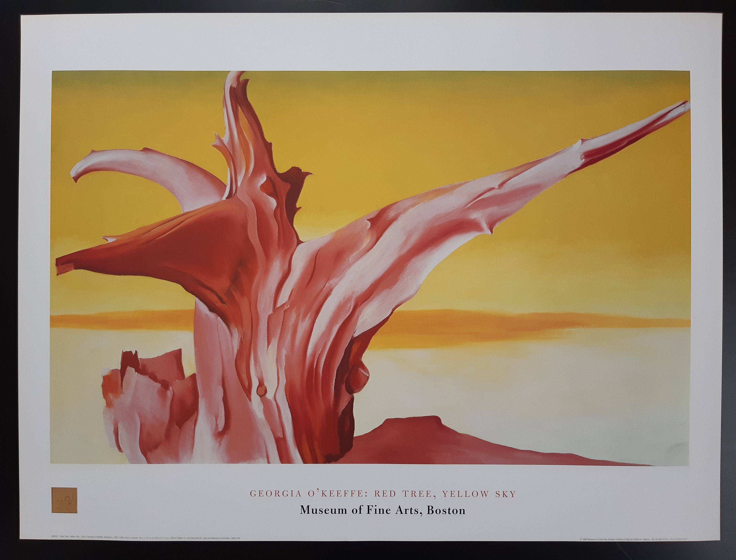 Georgia O'keeffe Original Art Poster - 31.5