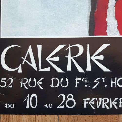 Oliviero Leonardi shops original art exhibition poster