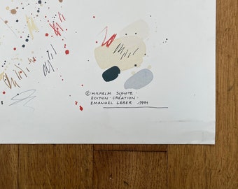 Wilhelm Schlote Original Art Poster - 27.6