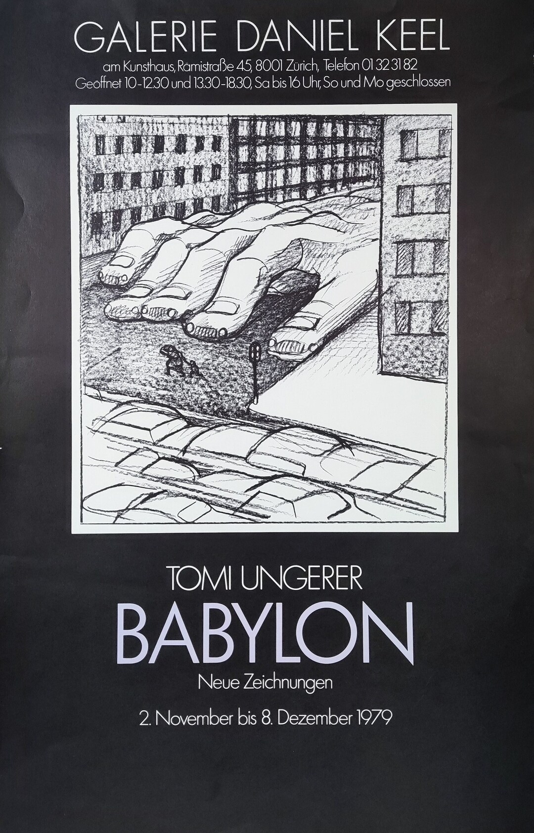 Tomi Ungerer Original Art Poster - 14.8