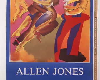 Allen Jones Original Art Exhibition Poster - 18.9