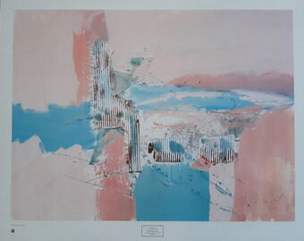 Elaine Rose original art poster - 35.2"×28.7" (89.5×73cm)