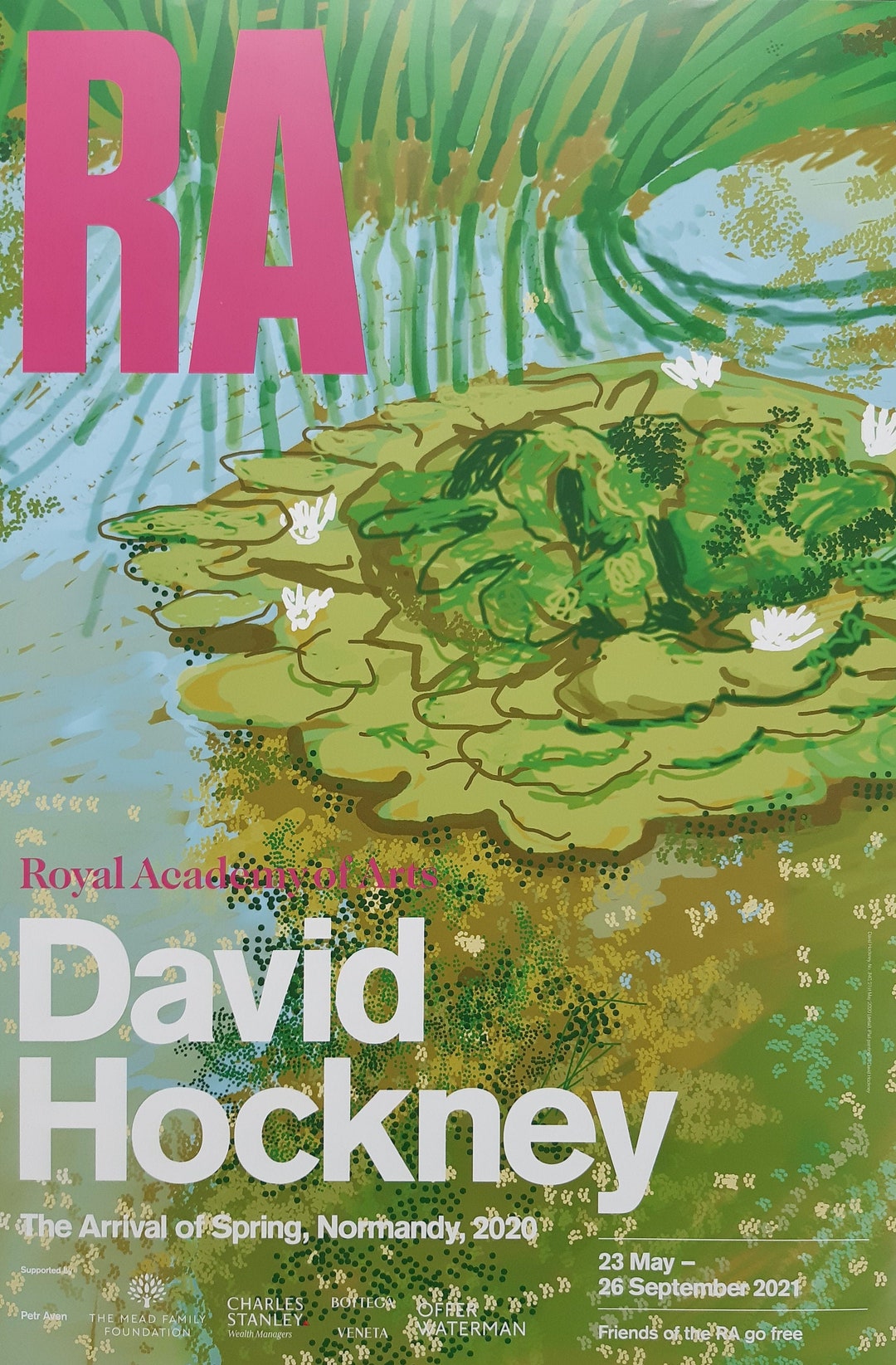 HOCKNEY POSTERS
ハードカバー David Hockney Original Art Poster - 19.9
