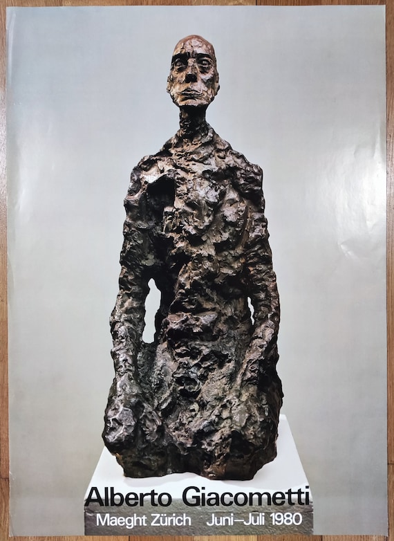 Alberto Giacometti Art Exhibition Poster - 19.7
