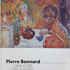 Pierre Bonnard original art poster - 17.6&quot;×23.6&quot; (44.8×60cm)