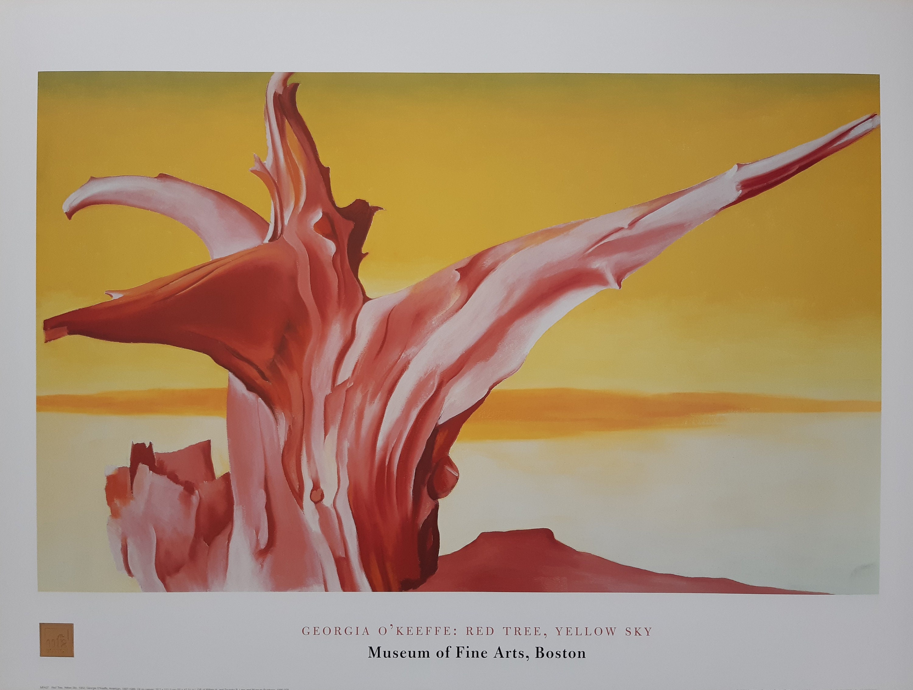 Georgia O'keeffe Original Art Poster - 31.5