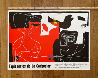 Le Corbusier Original Art Poster - 18.9