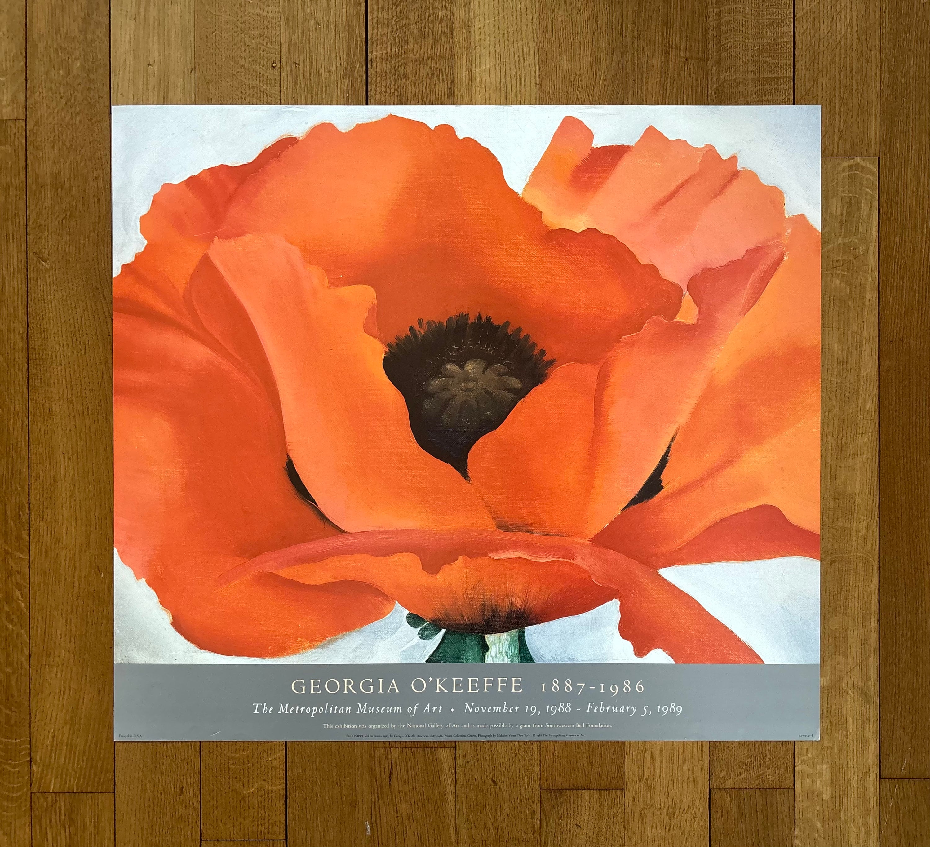 Georgia O'keeffe Original Art Poster - 28.0