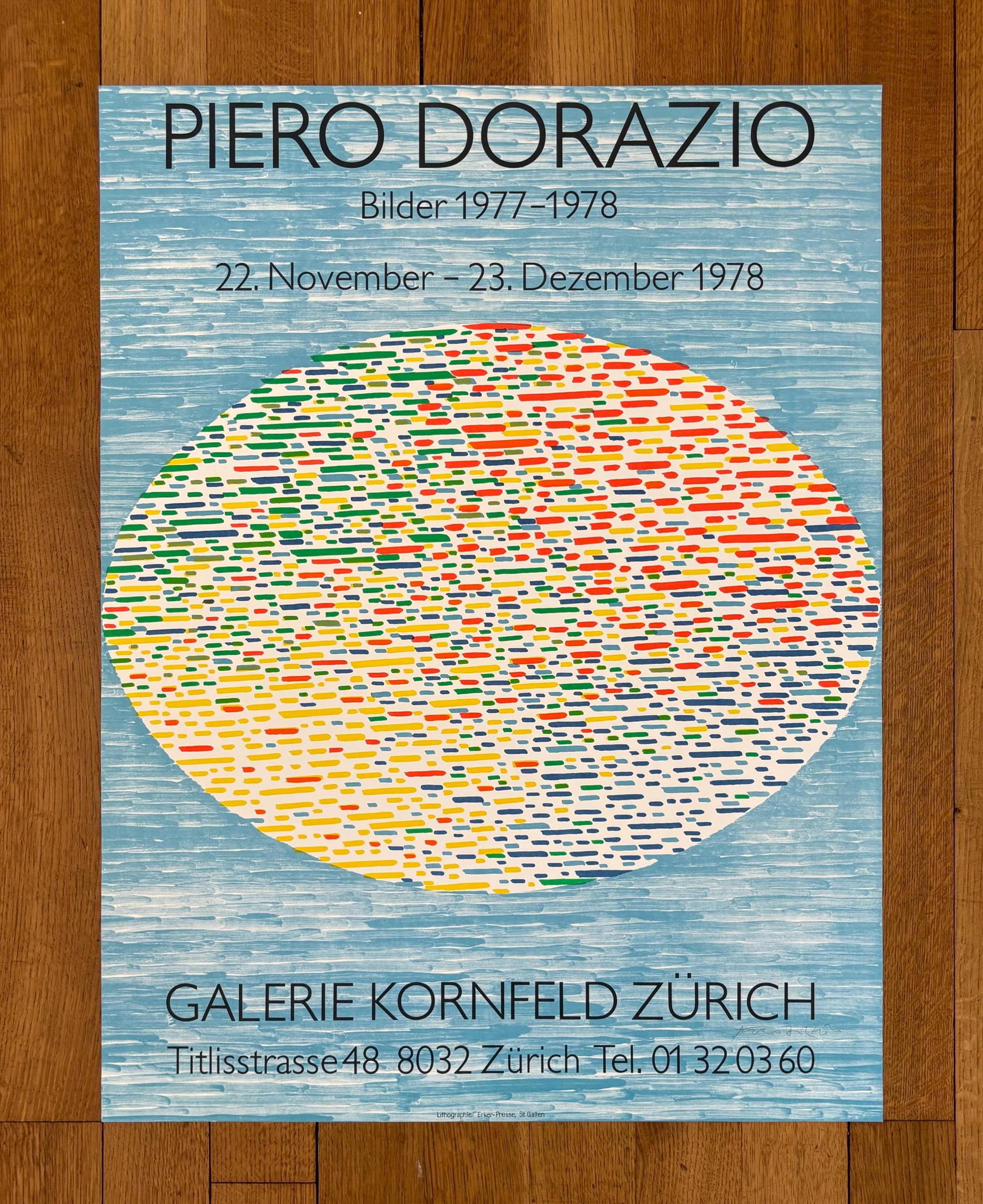 Piero Dorazio ポスター Piero Dorazio Original Art Poster - 32.7