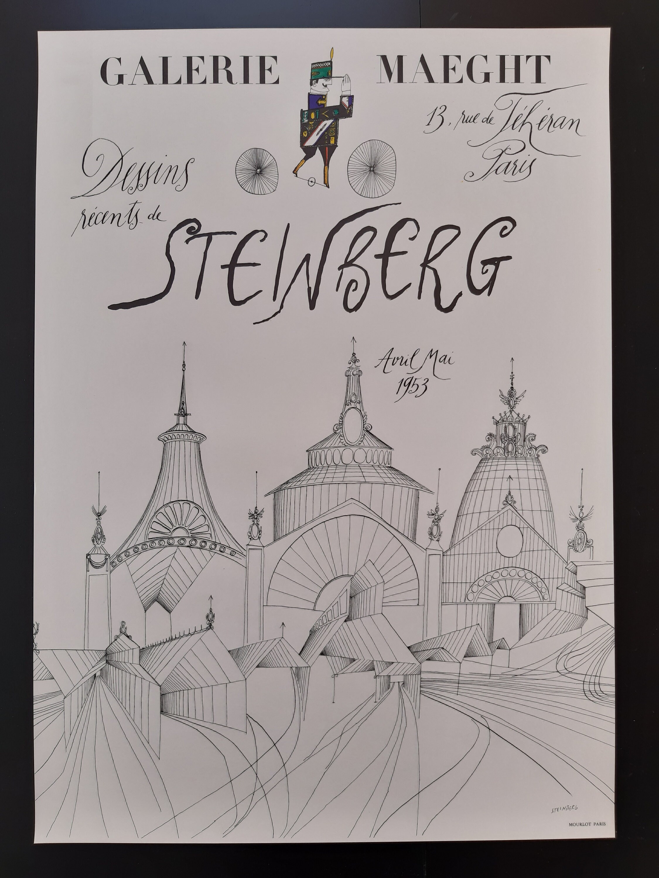 ソール スタインバーグ アートポスター 1949-1954 Steinberg