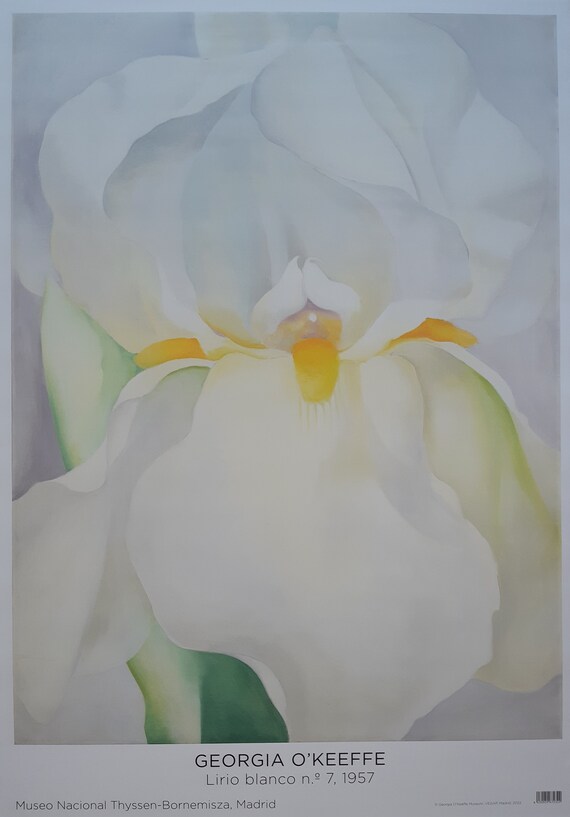 Georgia O'keefe Original Art Poster - 27.0
