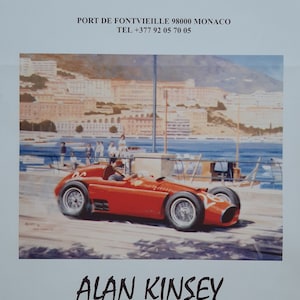 Alan Kinsey original art poster - 13.0"×18.9" (33×48cm)