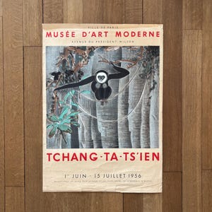 Musée d'art moderne Póster de exposición de arte original - 28,5"×20,3" (72,5×51,5 cm)