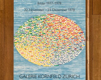 Piero Dorazio ポスター Piero Dorazio Original Art Poster - 32.7