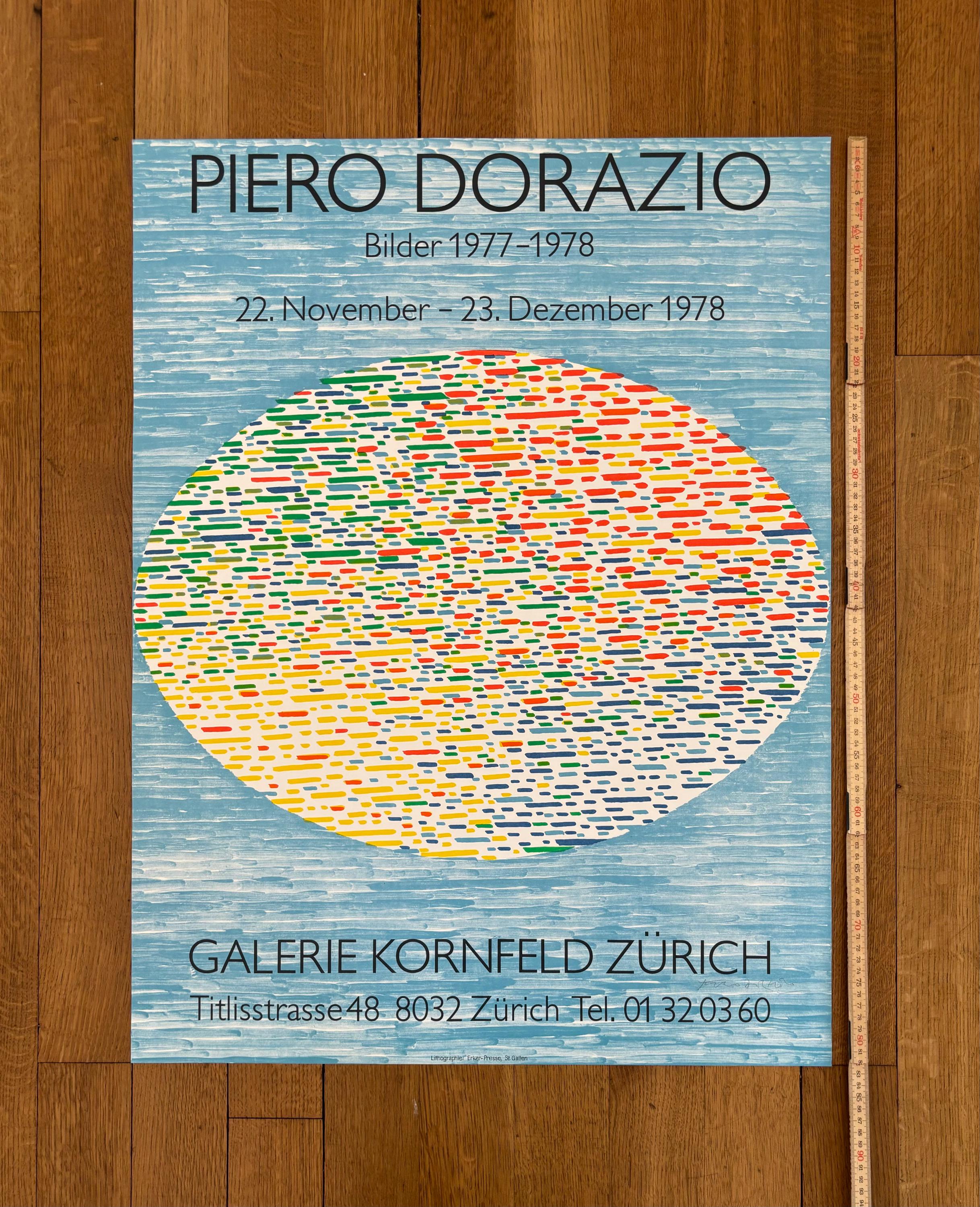 Piero Dorazio Original Art Poster - 32.7