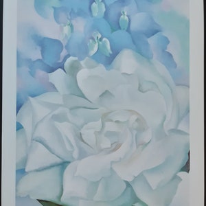 Póster artístico original de Georgia O'Keeffe: 60 x 80 cm