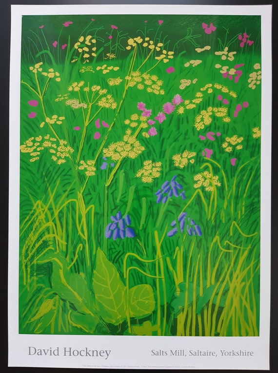 アートポスター デヴィッド・ホックニー エキシビジョンポスター 1984 Los Angels Summer Olympic Poster / David Hockney