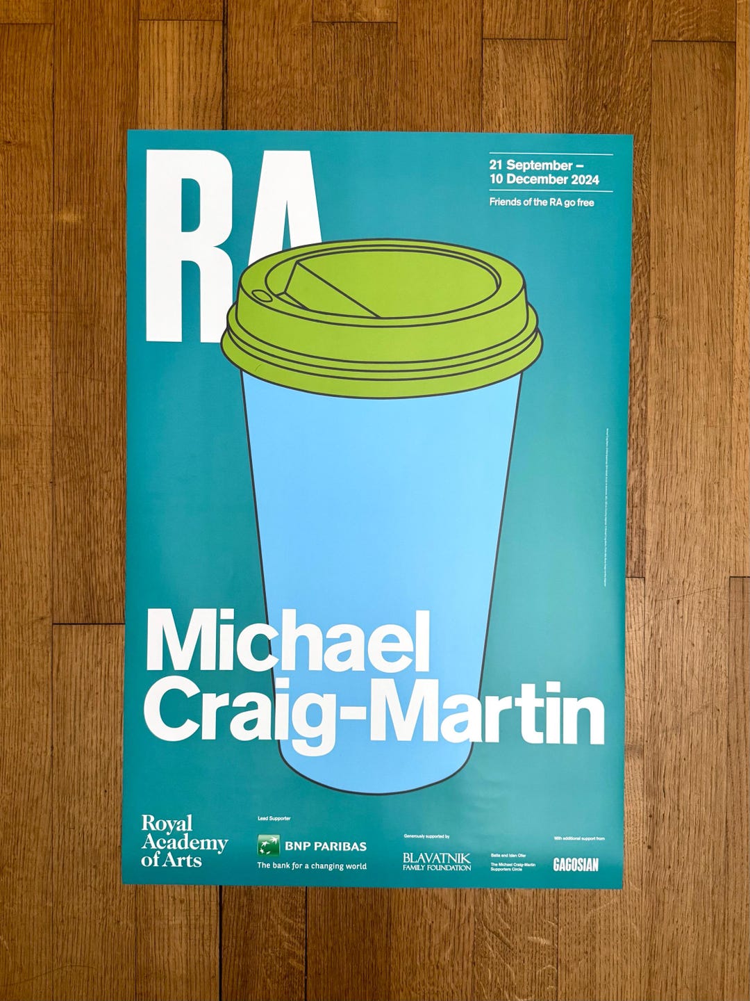 Mike Ra Michael Craig-martin - RA Original Art Poster - 20