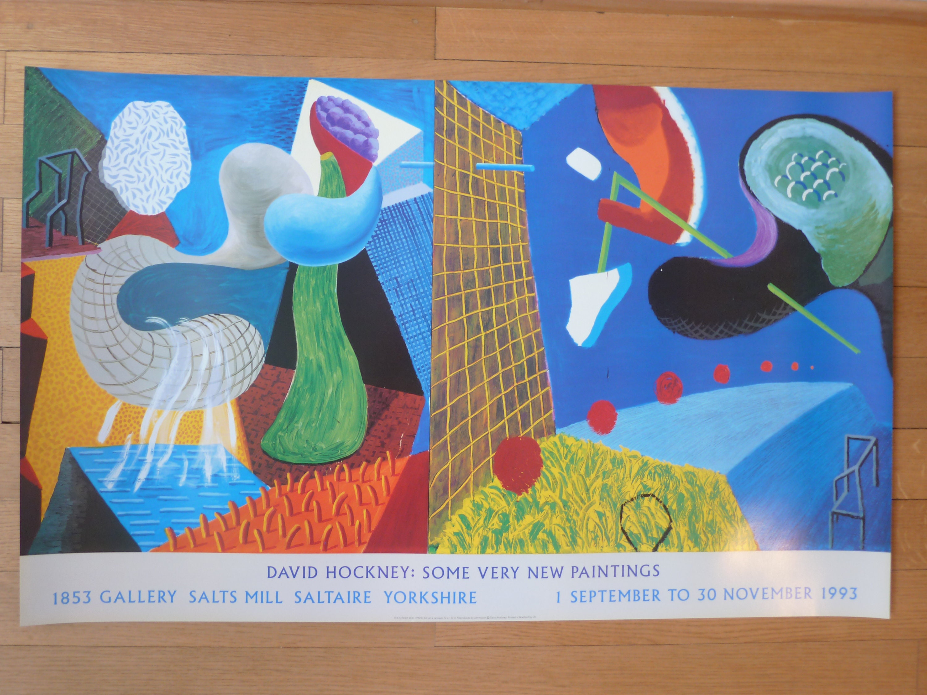 David Hockney Art Exhibition Poster - 39.8