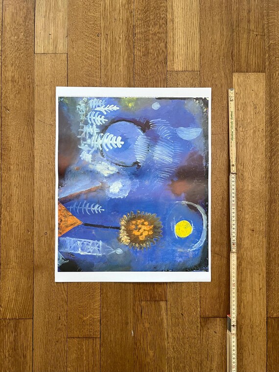 パウル・クレーのオリジナルアートポスター - 19.7インチ×15.7インチ