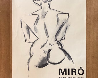 Miró art poster - 19.7"×27.6" (50×70cm)