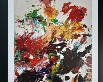 Cy Twombly Art Exhibition Poster - 27.6