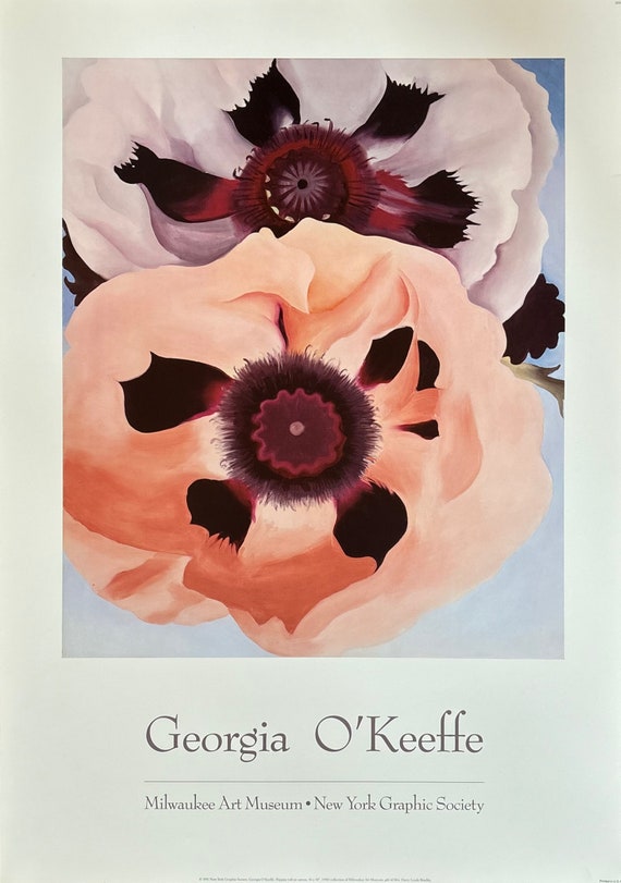 IA O'KEEFFE ポスター Georgia O'keeffe Original Art Poster - 25.0