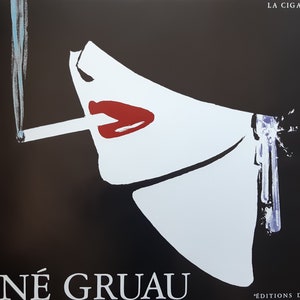 René Gruau original art poster - 31.2&quot;×23.6&quot; (79.2×60cm)