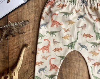 Jersey Dinosaur Print Leggings